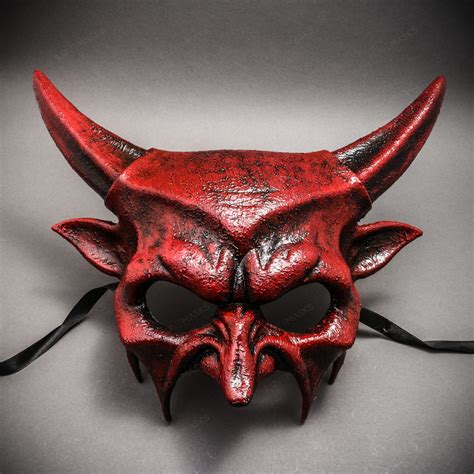 halloween demon mask